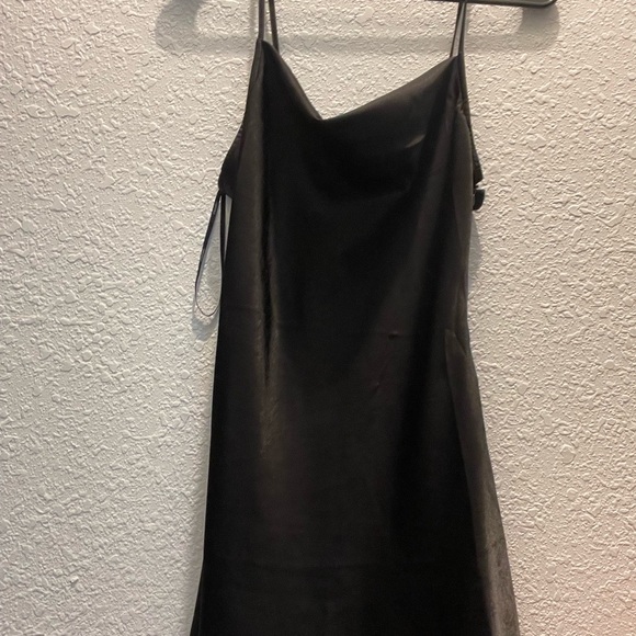 Satin Mini Dress - Picture 1 of 2